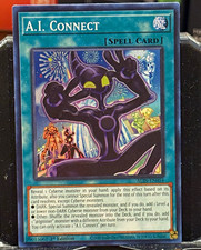 Yu-Gi-Oh! Konami A.I. Connect ALIN-EN054 Foil 1st Ed Spell Card EN