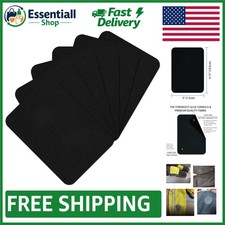 Iron-On Repair Patches - 6PCS Black Cotton, 3"x4.25" for Effortless Clothing ...