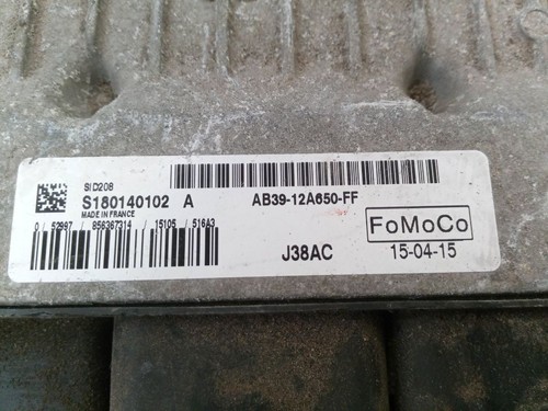 FORD RANGER ENGINE MANAGEMENT ECU 2012-2016 AB39-12A650-FF image_3