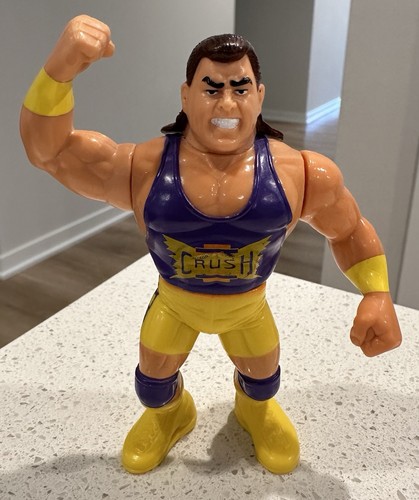 WWF Hasbro Crush Series 7 Kona Purple & Yellow Act...