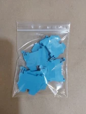 Lot of 6 Klemsan AVK4 Terminal Blocks, 750V 32A, 600V 30A AWG 26-10