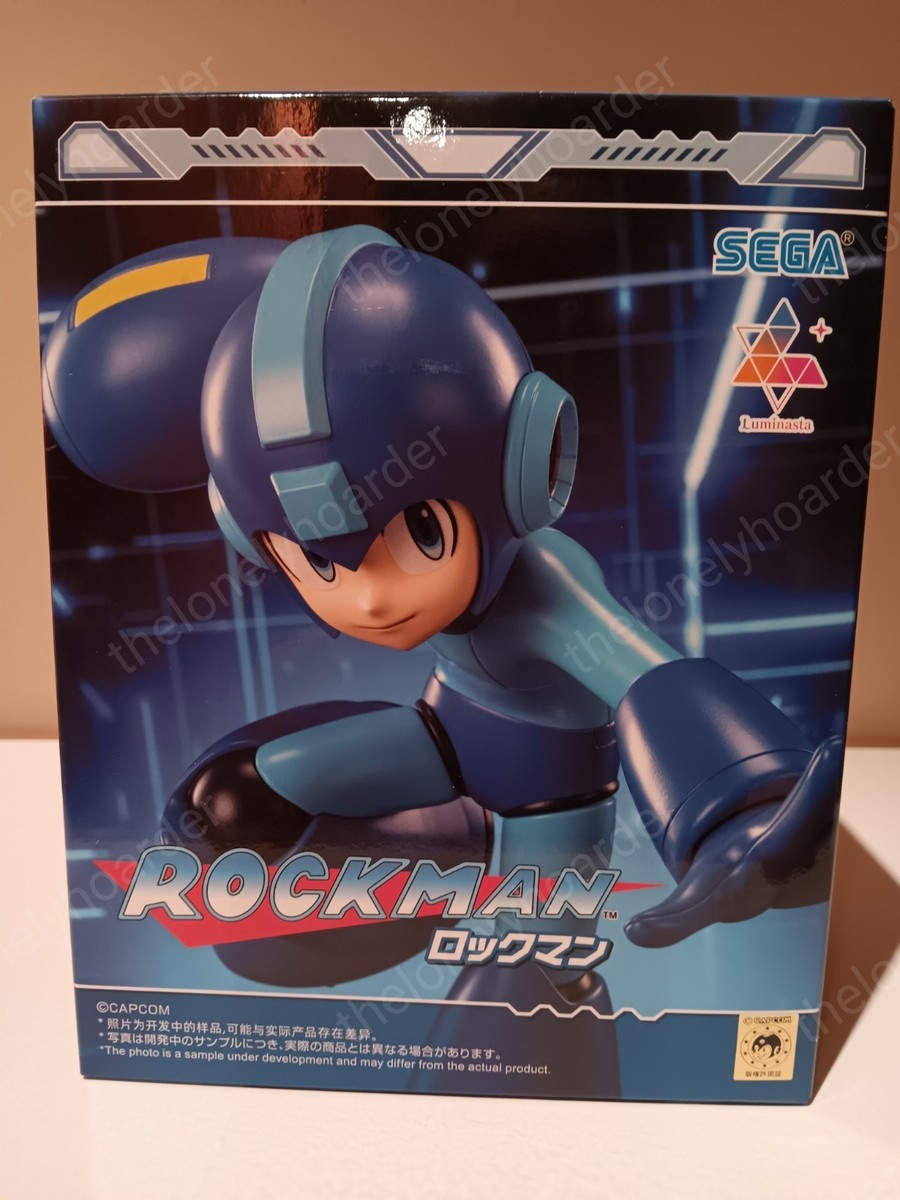 Mega Man Figure Sega Luminasta Rock Man Capcom New US Seller | eBay