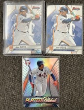Lot 3 Juan Soto 2025 Bowmans Best Mini Diamond /299, Base & Pristine Insert