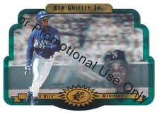 1996 SPx Ken Griffey Jr #55 Gold Parallel Promotional Promo Sample Mariners HOF