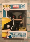 #05 Wolverine Funko POP Hot-Topic Exclusive Gray Black X-Force Vaulted X-Men