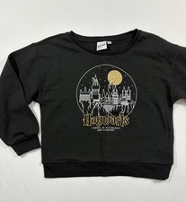 GIRLS HARRY POTTER HOGWARTS SWEATSHIRT SIZE MEDIUM