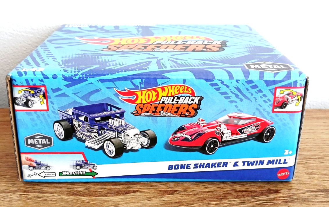 Voitures Hot Wheels Pull-Back Speeders 2-Pack NEUF - Image 3