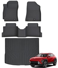 Floor Mats  Cargo Liner for 2024 2025 2026 Hyundai Kona SEL/SE/N Line/Limite...