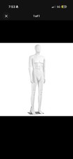 SereneLife 73'' Male Mannequin Torso Dress Form PP Full Body Stand