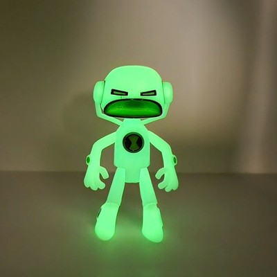 Echo Echo Defender Ben 10 Alien Force Rare Bandai 2009 Glow Great