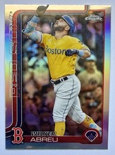 2025 Topps Chrome Update Wilyer Abreu #USC118 Refractor
