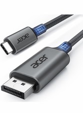 Acer USB C to Displayport Cable 6.6 FT 4K 60HZ 2K 165Hz 36