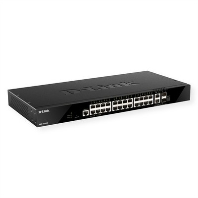 D-Link DGS-1520-28/E Managed L3 10G Ethernet (100/1000/10000) Rackmount 1U ~D~