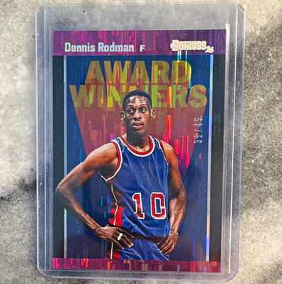 Decade 90s Dennis Rodman Pistons Award Winners Insert #31 Serial #/49