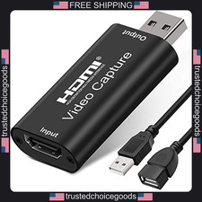 1080P HDMI Video Capture Card for Streaming and Recording