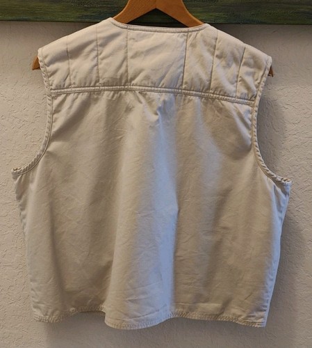 Woolrich Outdoor Gilet Donna Pesca Utilità XL Tasche Senza Maniche Caccia Pietra - Foto 2 di 13