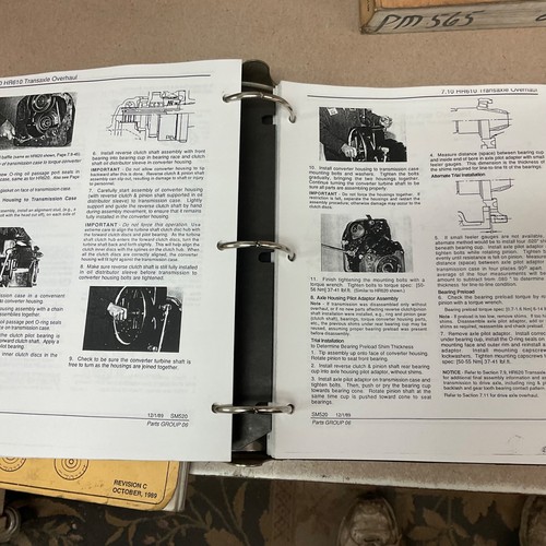 Clark GCX GCS DCS GPX GPS DPS 17/30 SERVICE REPAIR MANUAL Fork Lift Truck SM-520 - Picture 7 of 9