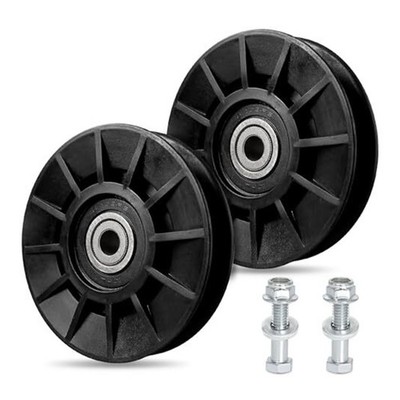 Hochleistungsantrieb V-Nut Umlenkrolle Set geeignet für Gartengeräte