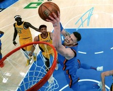 Isaiah Hartenstein Oklahoma City Thunder Signed 8x10 Basketball Photo UG COA