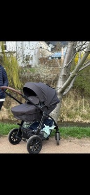  3IN1 KINDERWAGEN Kinderkraft B-TOUR Black - BIS 22 KG KINDERKRAFT