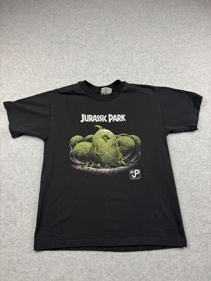 Vtg 1993 Jurassic Park Dinosaur Egg Movie Promo Amblin Kids Large Made In USA