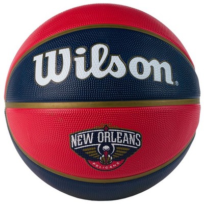 Bälle Wilson Nba Team New Orleans Pelicans WTB1300XBNO Dunkelblau-Rot