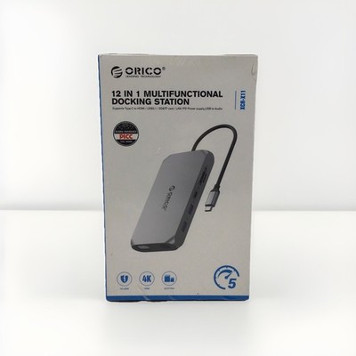 Orico 12 In 1 Multifunctional Docking Station, Type C To HDMI - 100 Watt XRC-X11