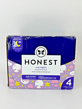 The Honest Company Clean Conscious Sleepy Sheep Disposable Overnight Diapers