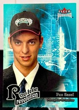 PAU GASOL (HOF) 2001-02 FLEER PREMIUM MINT ROOKIE REVOLUTION INSERT #4 RC