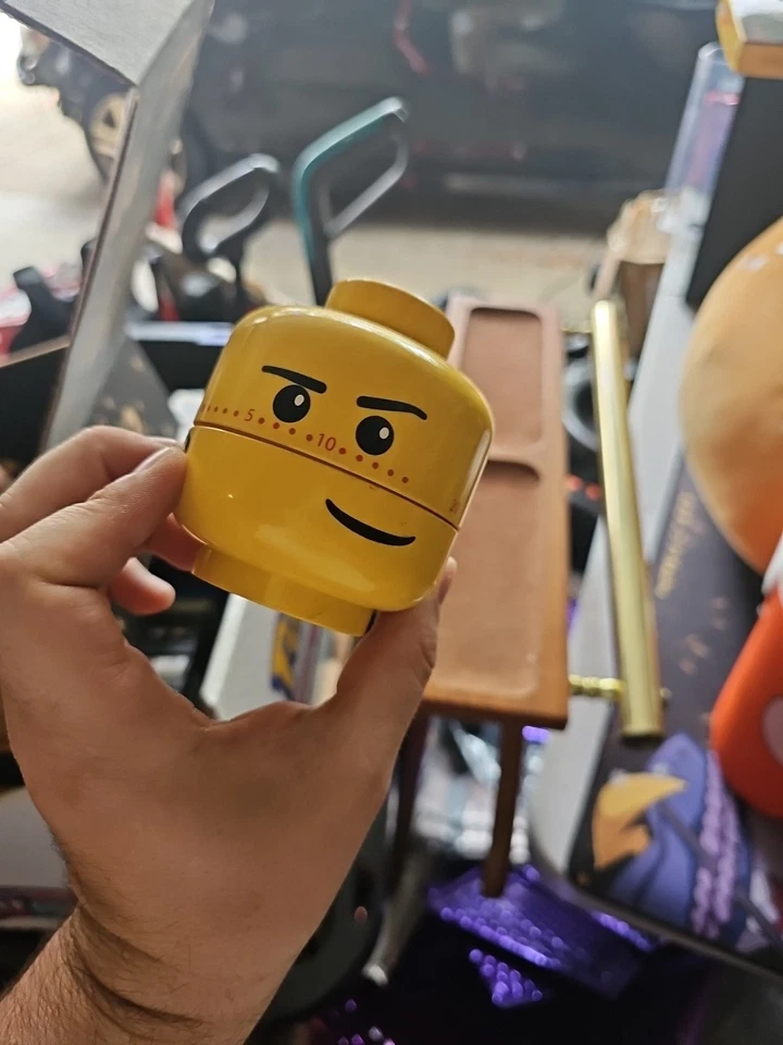 乐高迷你人偶头 60 分钟厨房计时器 2005 年作品优秀乐高 4277613 — 第 3/4 张图片