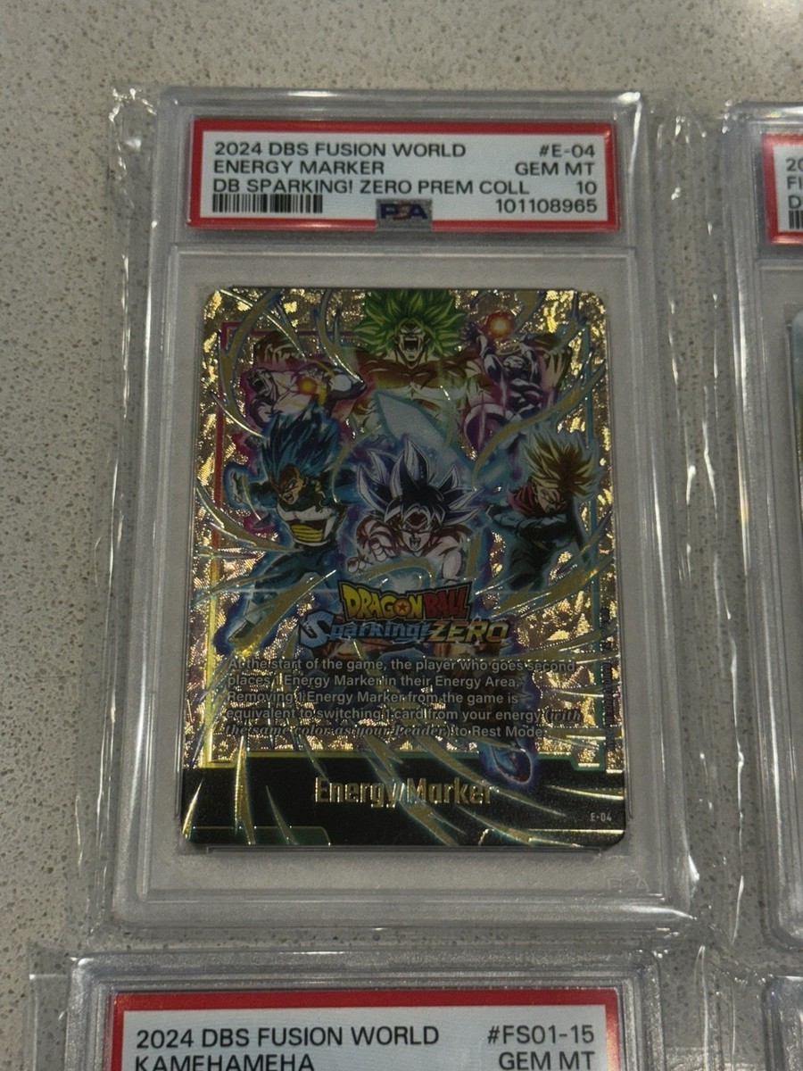 ドラゴンボールカード [PSA] Dragon Ball Sparking! Zero Promo PSA 10 Set Dragon Ball Sparking Zero Collectors Edition