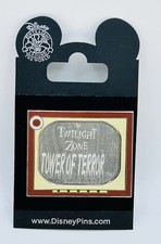Twilight Zone Tower Of Terror Disneyland Lenticular TV Series Disney Pin 2008
