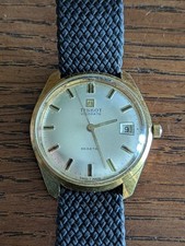 Tissot Visodate 20 Micron Gold Plated Dress Watch, Keeping Time #S255