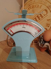 Retro Dulton Kitchen Scale Duck Egg Blue Kitchenalia Vintage
