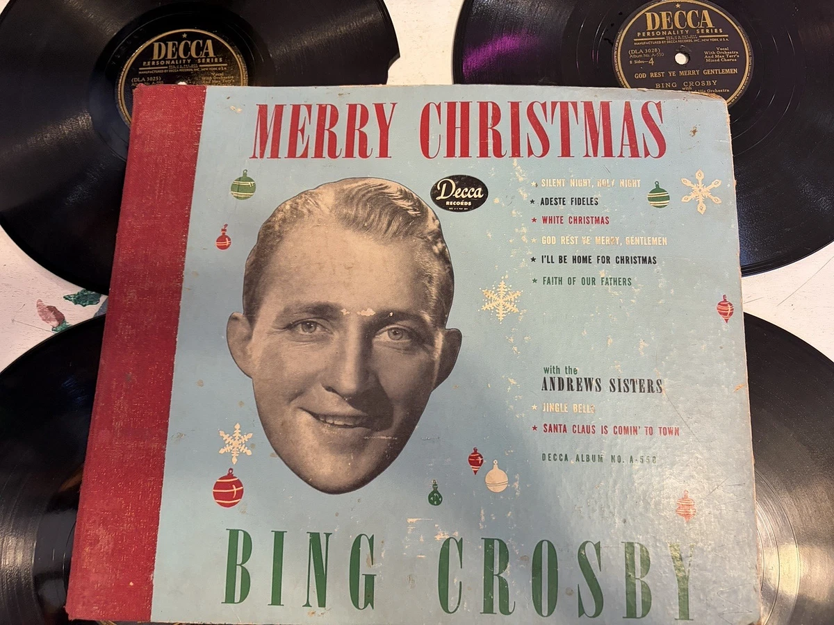 Bing Crosby 78 RPM Holiday Vinyl Records for sale - eBay