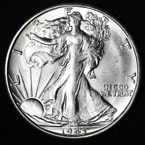 1943-S AU WALKING LIBERTY HALF $ ~ SILVER now at an ALL TIME HIGH ~ FREE SHIP