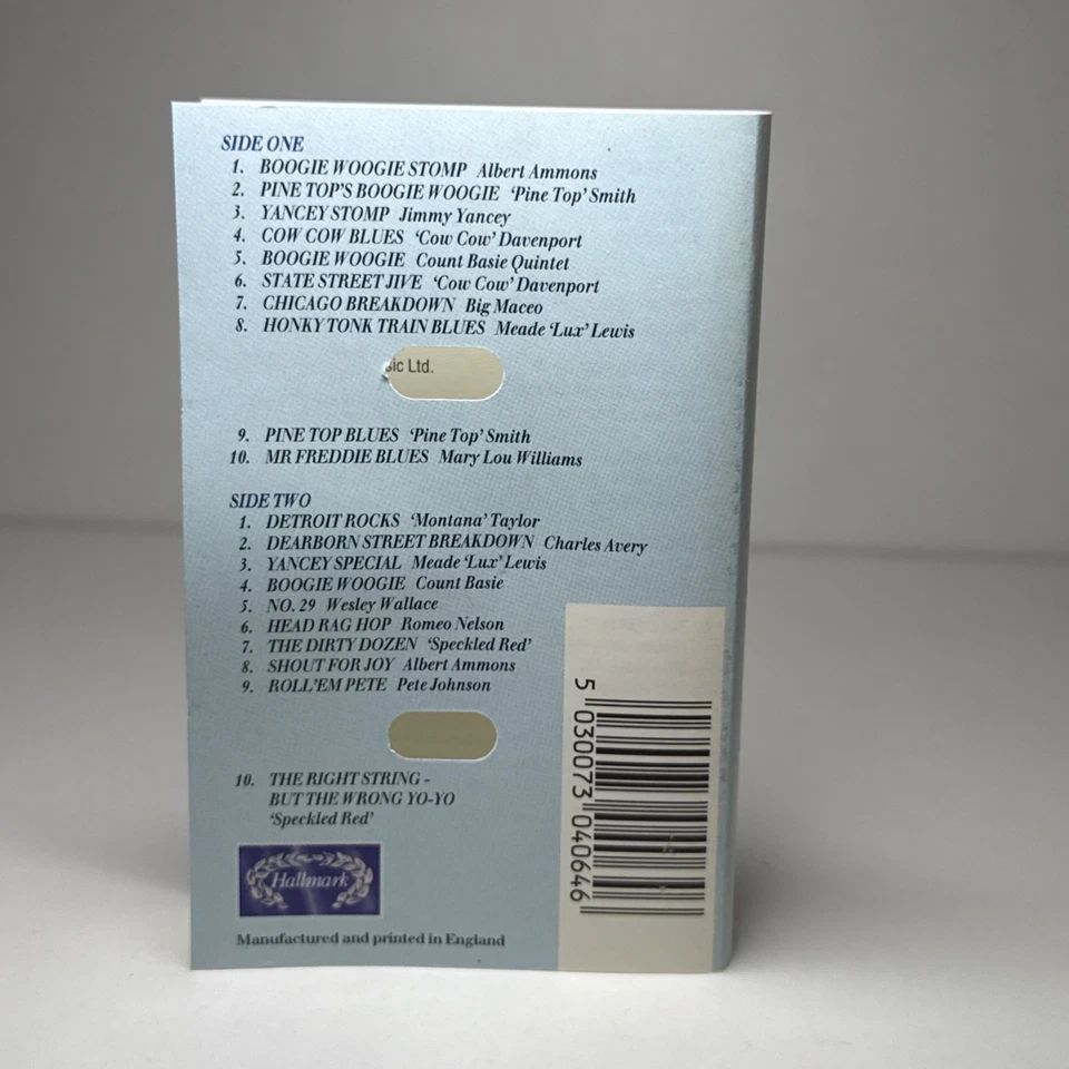 The Best Of BOOGIE WOOGIE 20 Rocking Cult Cassette Tape - Image 2 of 4