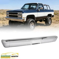 Front Bumper Face Bar Chrome For Chevrolet Blazer/GMC C/K Series 83-91 14043720