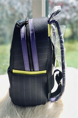 Loungefly Disney Villains Team Maleficent Jersey Glow in the Dark Mini Backpack Grotto Treasures Exclusive - Loungefly Disney Villains Team  main image 4