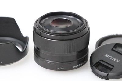 【Exc++】 Sony E 35mm F1.8 OSS SEL35F18 Mirrorless Lens From JP M6438-2M2C