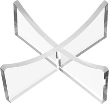 Ball Stand 4-Pack, Acrylic Display 3.54x1.3 inch , Clear