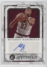 2020 Chronicles Excalibur Apprentice Signatures /149 Mfiondu Kabengele Auto 12jy