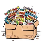 1 Hardcover Comic Mystery Bag