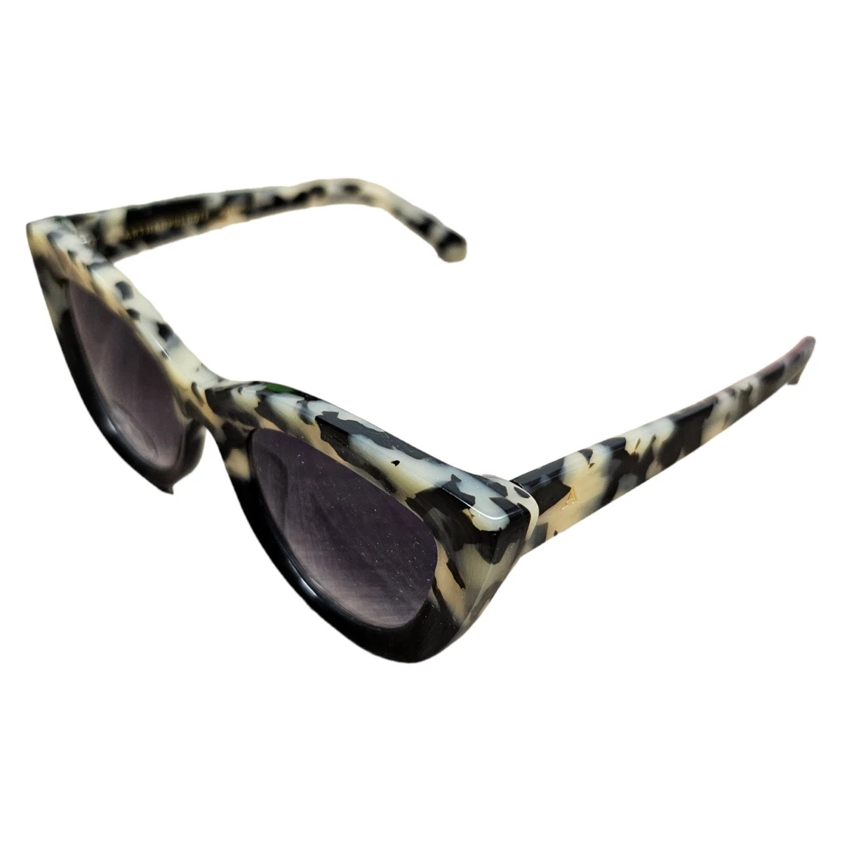New! Anthropologie Black Floral Trim Sunglasses NWOT Anthropologie Sunglasses for Women for sale | eBay main image 2