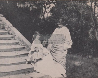 ISADORA DUNCAN TEMPLE DUNCAN MARY DESTI BAYREUTH 1904 8X10 PHOTO