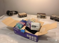 MiniDisc Registratore Vintage Sharp MD-SR75H - Boxato + 15 Dischi Nuovi + Custodia