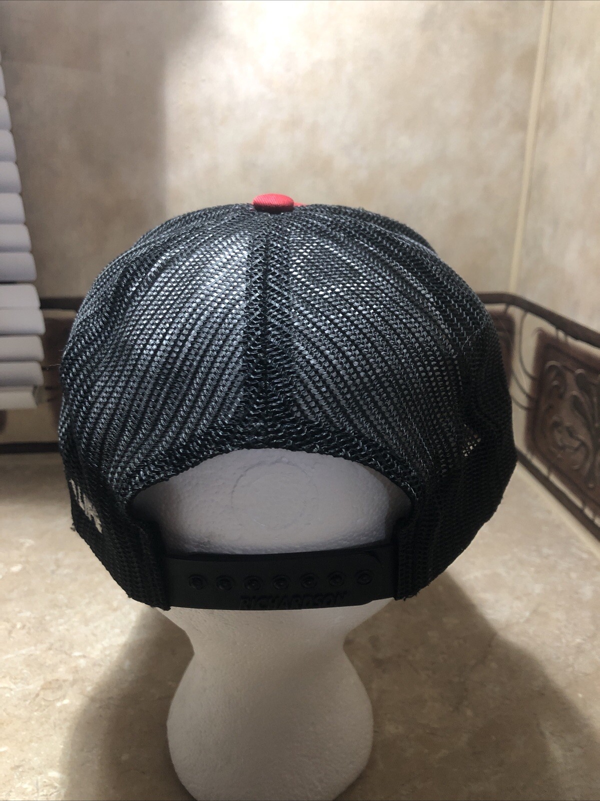 Red/Black ArmorCore Adjustable Snapback Embordere… - image 3