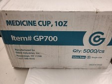 1 Oz. Disposable Clear Plastic Medicine Cup, Pack of 5000