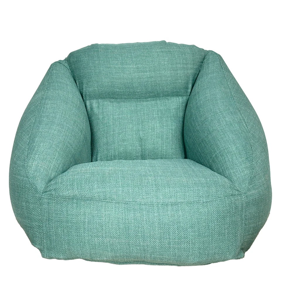 Sofá Salón Inflable - Ropa Lavable 300lbs PVC 60W Bomba Incluida (102x104cm) Foto 4 de 4