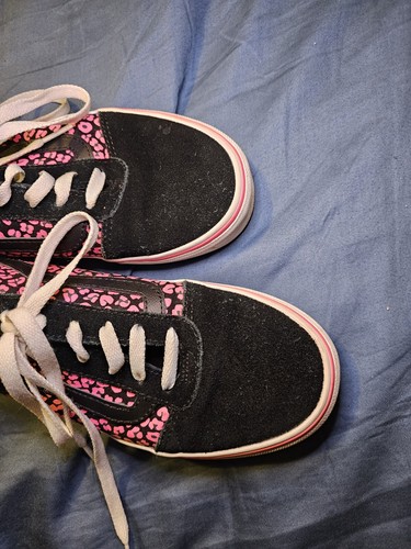 Vans klassische rosa Leopardenmuster Damenschuhe Größe 7,5 - Bild 6 von 9